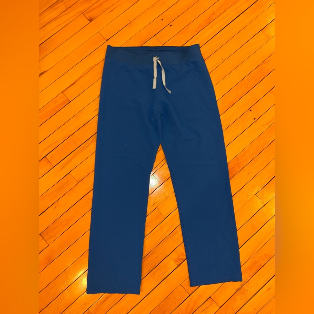 Figs nursing scrub pants scrubs royal blue excellent size medium